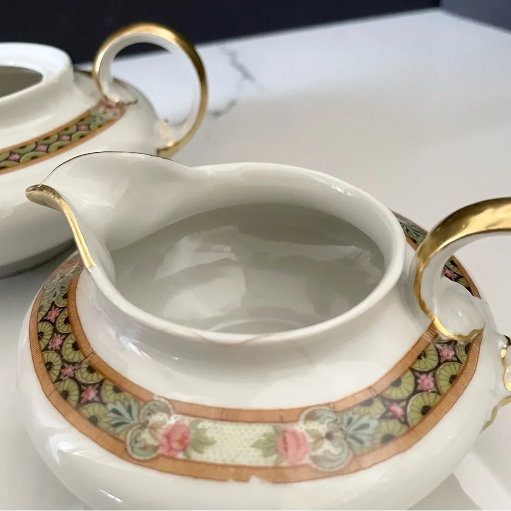 Sugar & Creamer SET - Guerin Limoges